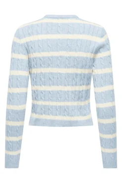 Onlkatia Ls Cable Button Cardigan Cc Knt