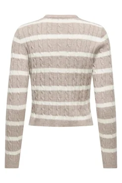 Onlkatia Ls Cable Button Cardigan Cc Knt