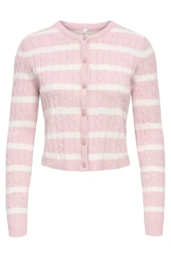 Onlkatia Ls Cable Button Cardigan Cc Knt