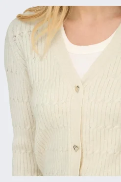 Onlkatia Ls Vneck Cardi Knt