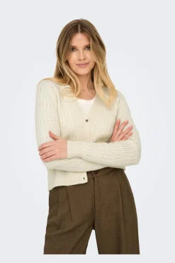 Onlkatia Ls Vneck Cardi Knt