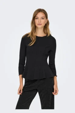 Onlkenya L/S Peplum Top
