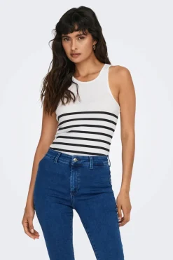 Onlkenya Rib Stripe Tank Top