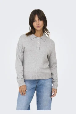 Onllana Polo Ls Pullover Knt
