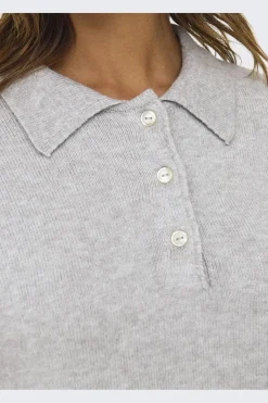 Onllana Polo Ls Pullover Knt