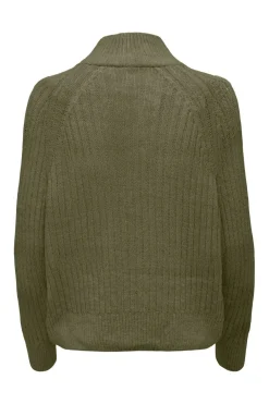 Onlleise Freya Ls Zip High Neck Knt