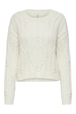 Onllemina Life Ls Cable O-Neck Knt