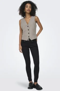 Onllinda S/L Mel Fit Waistcoat Tlr