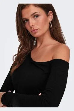 Onllive Love Life L/S Oneshoulder Topjrs