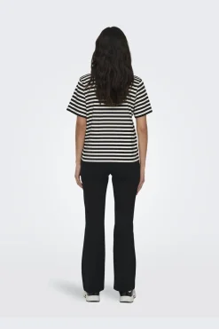 Onllivina S/S Stripe Tee
