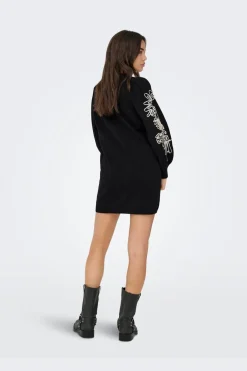 Onlmagnolia Ls Detail Dress Knt