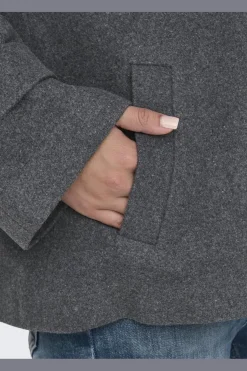 Onlmaisy Short Wool Life Trench Nc