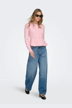 Onlmonique Life Ls Peplum Cardi Knt