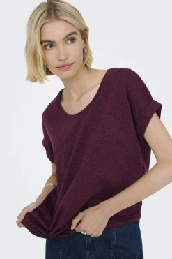 Onlmoster Glitter S/S Top