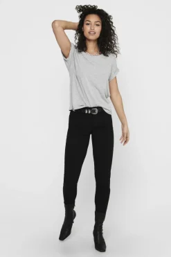 Onlmoster S/S O-Neck Top