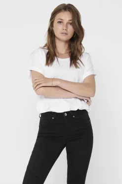 Onlmoster S/S O-Neck Top