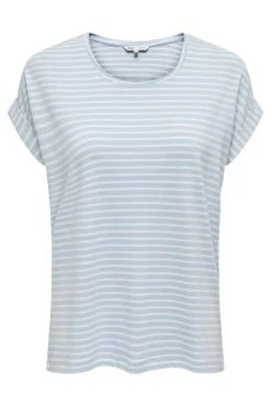 Onlmoster Stripe S/S O-Neck Top