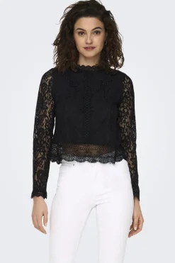 Onlnew Karo Ls Lace Top