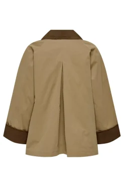 Onlorchid Mix Cordoroy Parka Coat