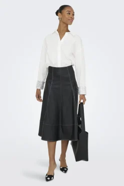 Onlpanama Ls Sequines Mix Shirt