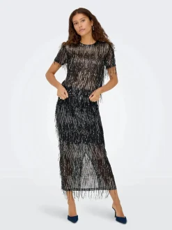 Onlspacy Long Sequins Skirt