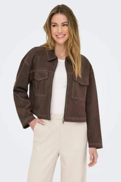 Onlstina Life Faux Suede Jacket Cc