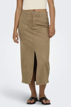 Onlstina Life Faux Suede Skirt Cc