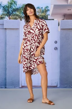 Onlsusi Life Ss V-Neck Tunic Dress Wnn