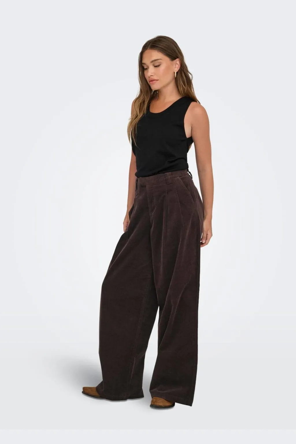 Onlsvea-Nessa Cord Wide Pant Cc Tlr