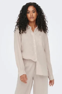 Onltokyo L/S Linen Blend Shirt