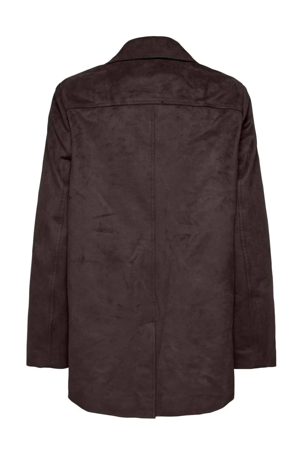 Onltulip Faux Suede Blazer Coat