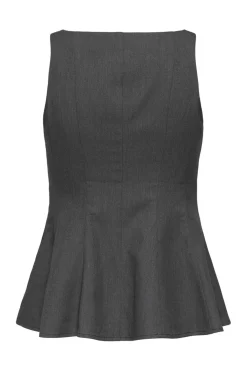 Onlunita Life S/L Peplum Top Tlr Ox