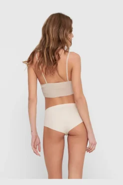 Onlvicky Rib Seamless Vneck Top Acc