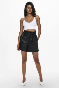 Onlvicky Rib Seamless Vneck Top Acc