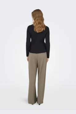 Onlvilda Ls Peplum O-Neck Knt