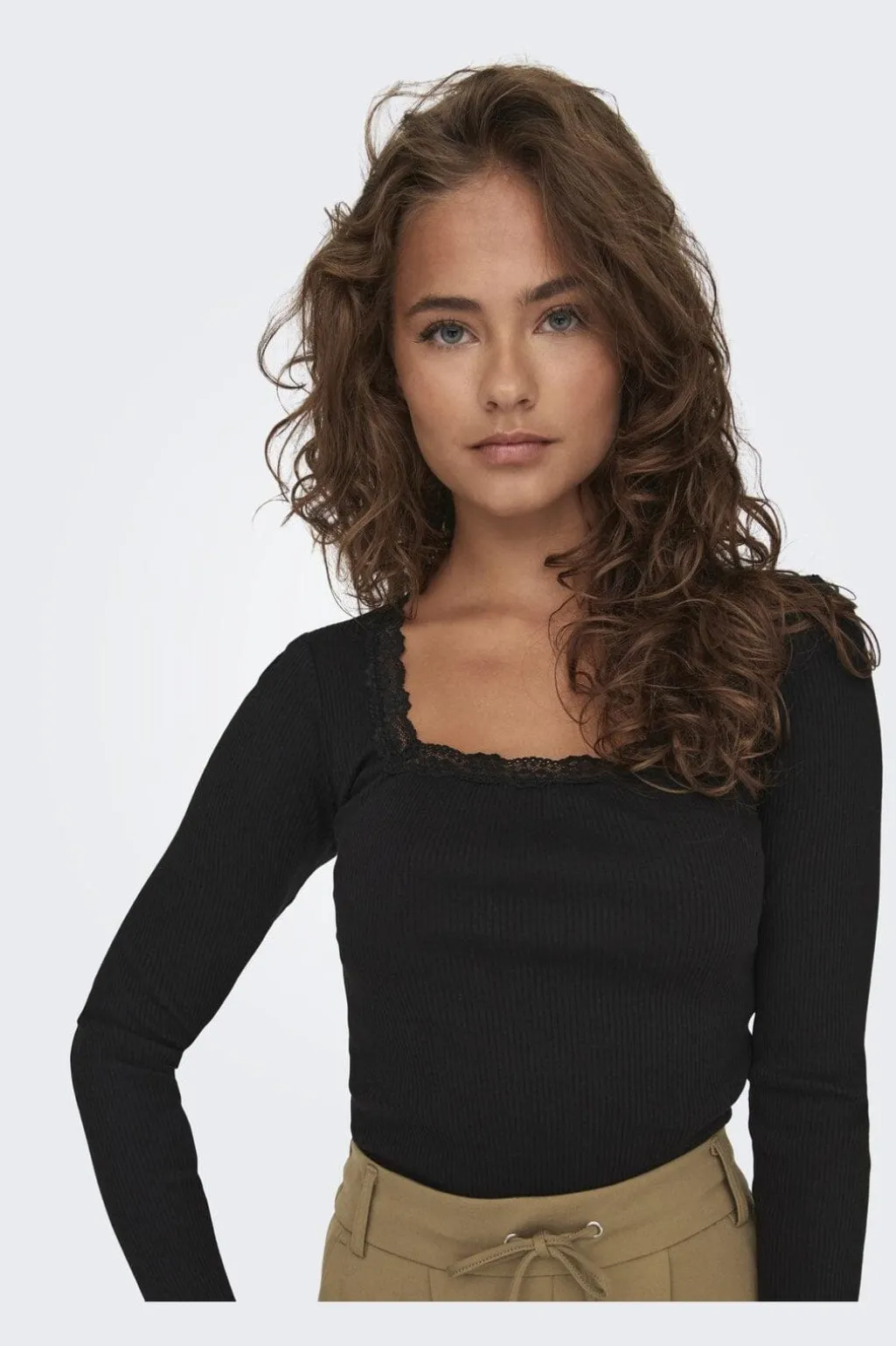 Onlxena L/S Lace Top