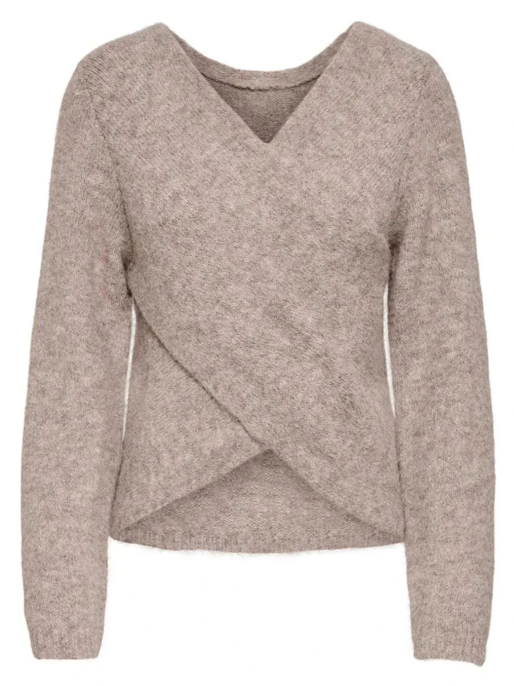 Onlzaggie Life Ls V-Neck Reversib Knt