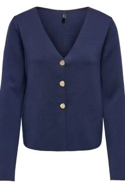Onlzali Ls V-Neck Button Cardigan Knt