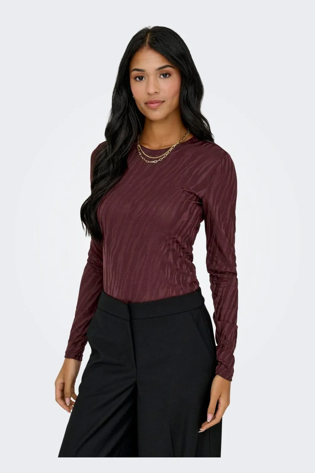 Onlzele L/S Roundneck Top