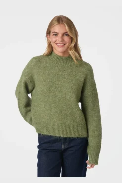 Paulina Fluffy Knit Blouse 164729