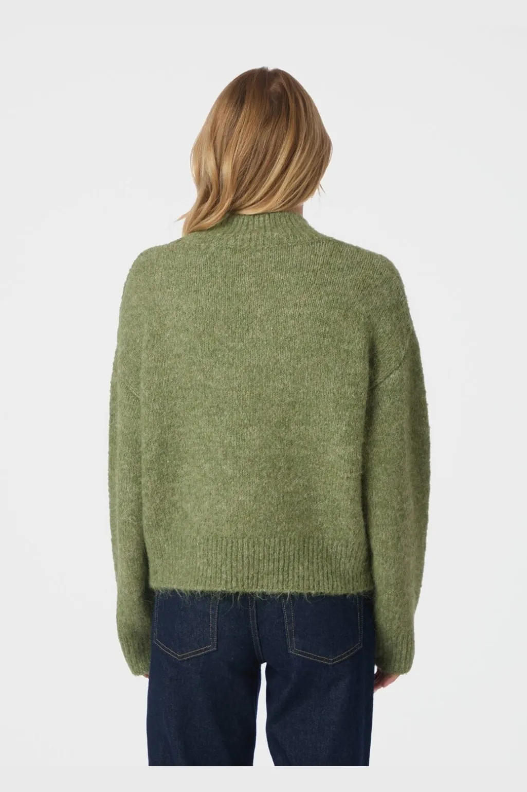 Paulina Fluffy Knit Blouse 164729