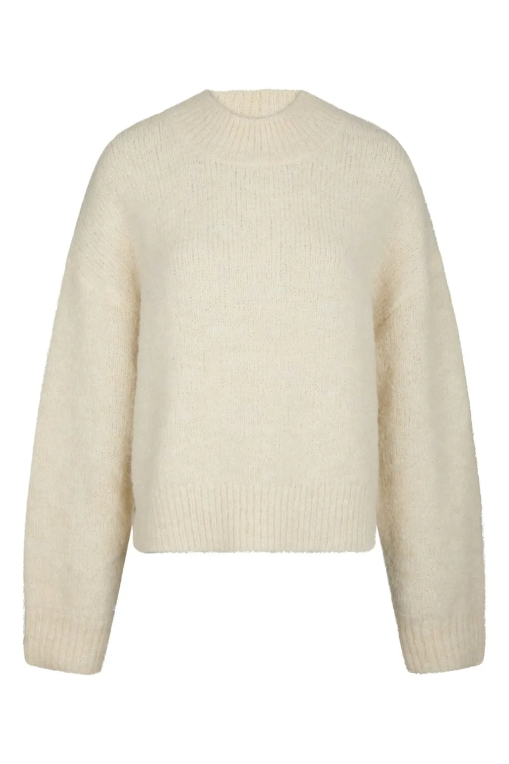 Paulina Fluffy Knit Blouse 164729