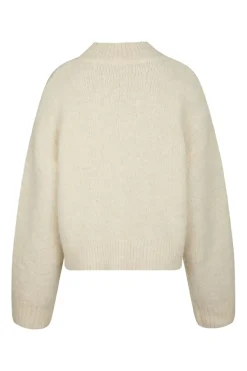 Paulina Fluffy Knit Blouse 164729