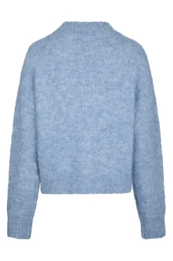 Paulina Fluffy Knit Blouse 164729