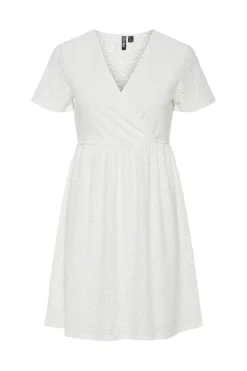 Pcabby Brod Ang Ss Dress