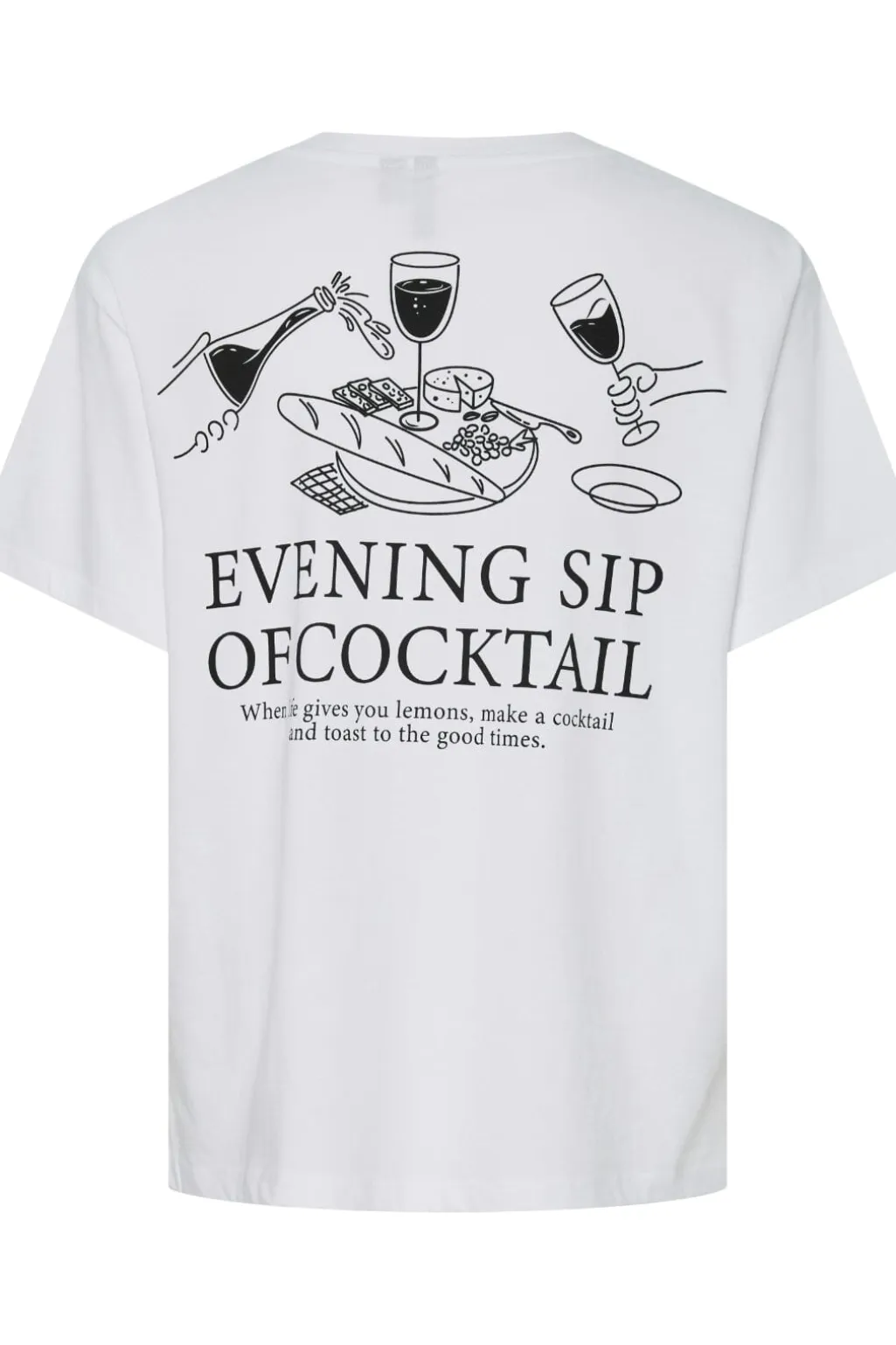 Pcalma Ss O-Neck Loose Tee Box