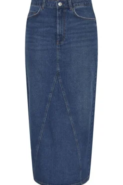 Pcatikka Ankle Denim Skirt Mm
