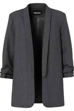 Pcbosella 3/4 Pinstripe Blazer