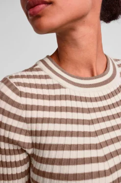 Pccrista Ls O Neck Knit Noos Bc