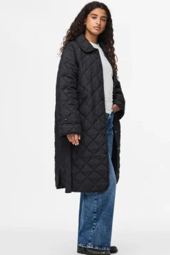 Pcemily Long Quilted Jacket